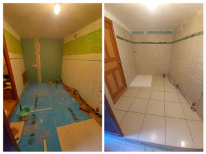 Photo de galerie - Carrelage sdb