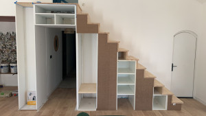 Photo de galerie - Meuble escalier