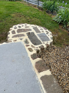 Photo de galerie - Pose de moellon 