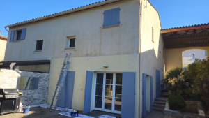 Photo de galerie - Peinture façade bas