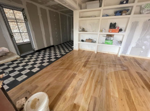 Photo de galerie - Parquet colle & carrelage 10\10