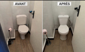 Photo de galerie - Remplacement de WC 