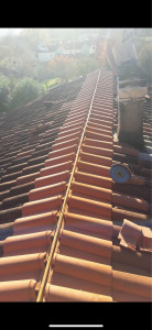 Photo de galerie - Remplacement faîtage