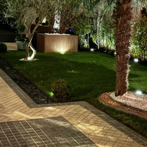 Photo de galerie - Création jardin en rouleau plus décoration inclu 