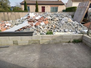 Photo de galerie - Évacuation déchets - Gravats