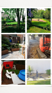 Photo de galerie - Toutes,désherbage,nettoyage surfaces/karcher, taille haies, création jardin zen,conducteur mini pelle