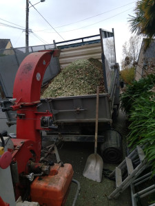 Photo de galerie - Broyage de végétaux 