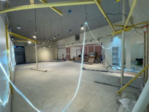 Photo de galerie - Le chantier après avoir faire curage complet