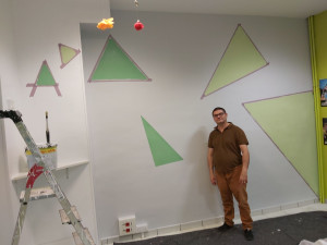 Photo de galerie - Déco réalisées pour la maison du citoyen à  sotteville  les rouen 