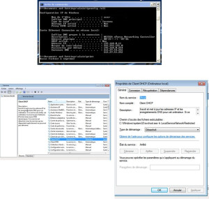 Photo de galerie - Ligne de commande et paramètres internet wifi 