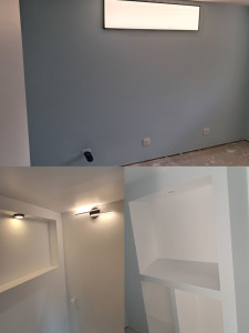 Photo de galerie - Plâtrerie - Murs - Plafonds