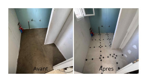 Photo de galerie - Pose carrelage 