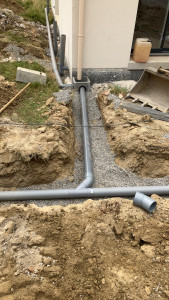 Photo de galerie - Raccordement pluvial 