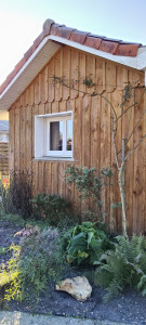 Photo de galerie - Pose de bardage.