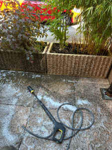 Photo de galerie - Nettoyage terrasse