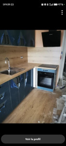 Photo de galerie - Montage de meuble cuisine 