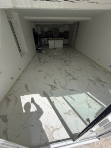 Photo de galerie - Le sol et le mur on été réalisée 