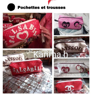 Photo de galerie - Pochettes et trousses en Simili Cuir