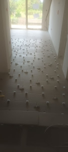 Photo de galerie - Pose de carrelage.