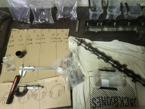 Photo de galerie - Distribution moteur XUD7
réglage du jeu au soupape 