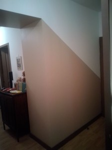 Photo de galerie - Peinture réalisé dans un couloir 