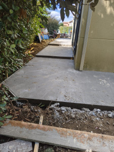 Photo de galerie - Trottoirs et terrasse 
