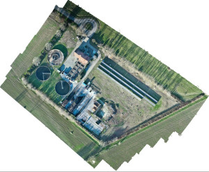Photo de galerie - Conception d'orthophoto permettant la haute définition (1cm) d'une zone étendue 