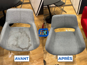 Photo de galerie - Nettoyage chaises 