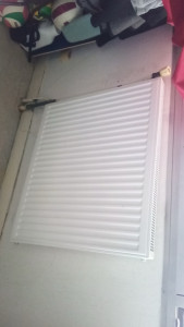 Photo de galerie - Remplacement d un radiateur en fonte pour un radiateur 