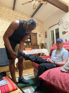 Photo de galerie - C' est bientôt l' heure de la sieste pour Michel !