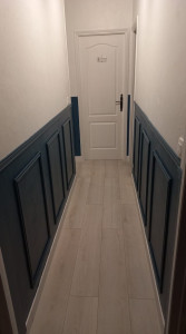 Photo de galerie - Posage moulure +peinture 