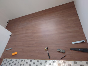 Photo de galerie - Pose de parquet 