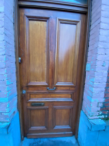 Photo de galerie - Réparation porte fracturée Après.