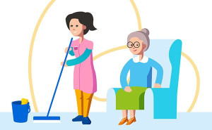 Photo de galerie - Ménage, courses, accompagnement des personnes,...