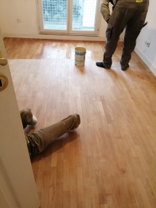 Photo de galerie - Pose de parquet - Revêtement de sol