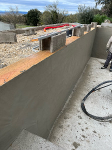 Photo de galerie - Gobti et enduit de finition 