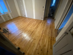 Photo de galerie - Réfection de plancher chêne 