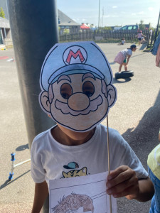 Photo de galerie - Petite activité toujours sur le thème Mario ! 