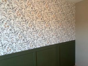 Photo de galerie - Pose de papier peint 