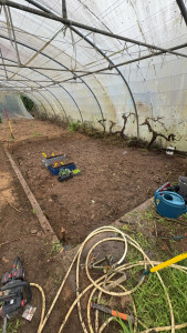 Photo de galerie - Préparation de la terre 