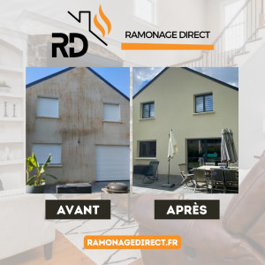Photo de galerie - Avant - Après façade 