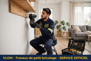 Photo de galerie - Pose et fixation d étagère murale en bois