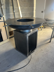 Photo de galerie - Brasero 1 mètre de diamètre 