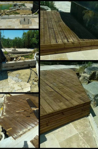 Photo de galerie - Construction terrasse en bois