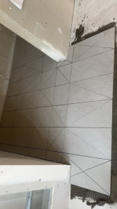 Photo de galerie - Pose Carrelage 30*60