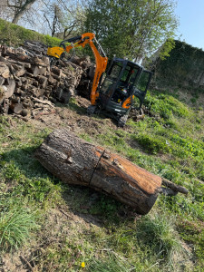 Photo de galerie - Location mini pelle 2.5T