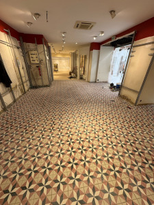 Photo de galerie - Pose de carrelage 