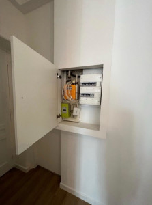 Photo de galerie - Pose tableau électrique 