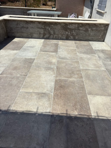 Photo de galerie - Carrelage terrasse 