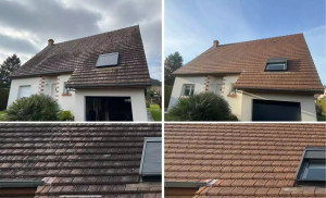 Photo de galerie - Nettoyage de toiture 